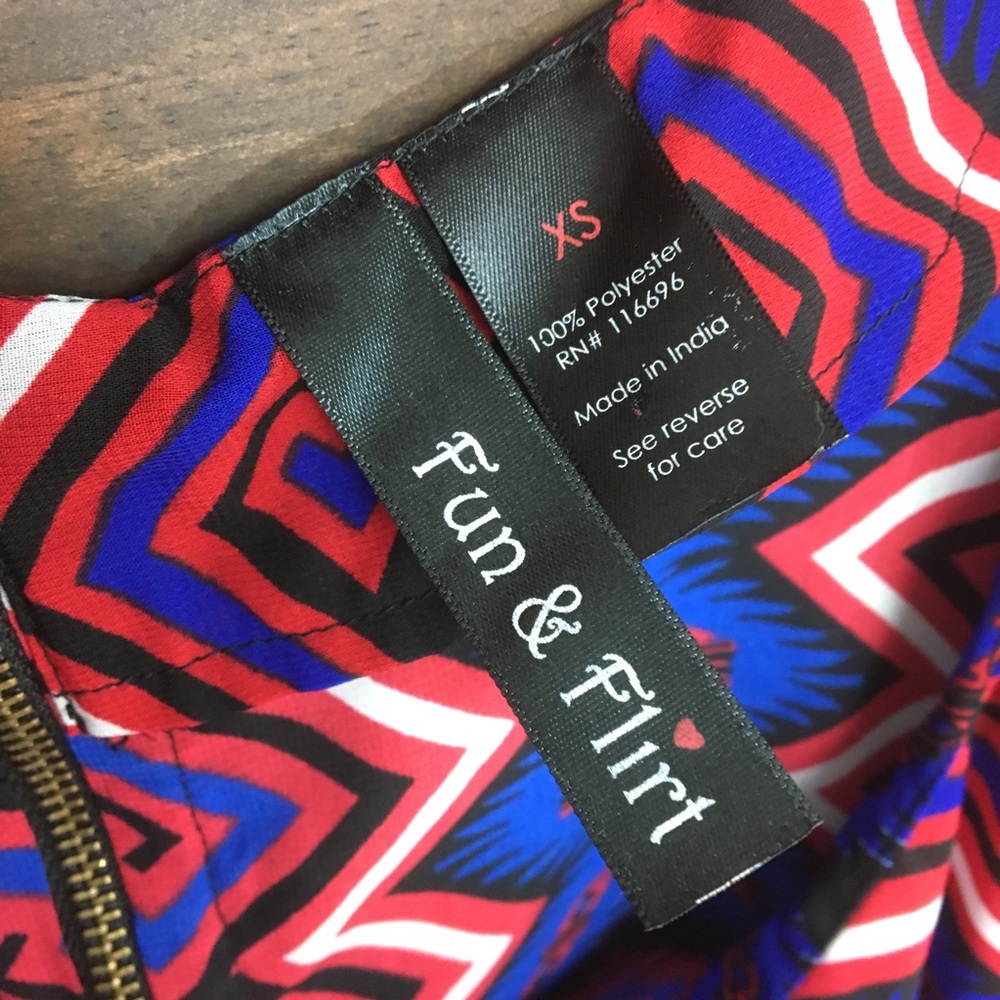 Fun & Flirt | Geometric Aztec‎ Top - Picture 5 of 5